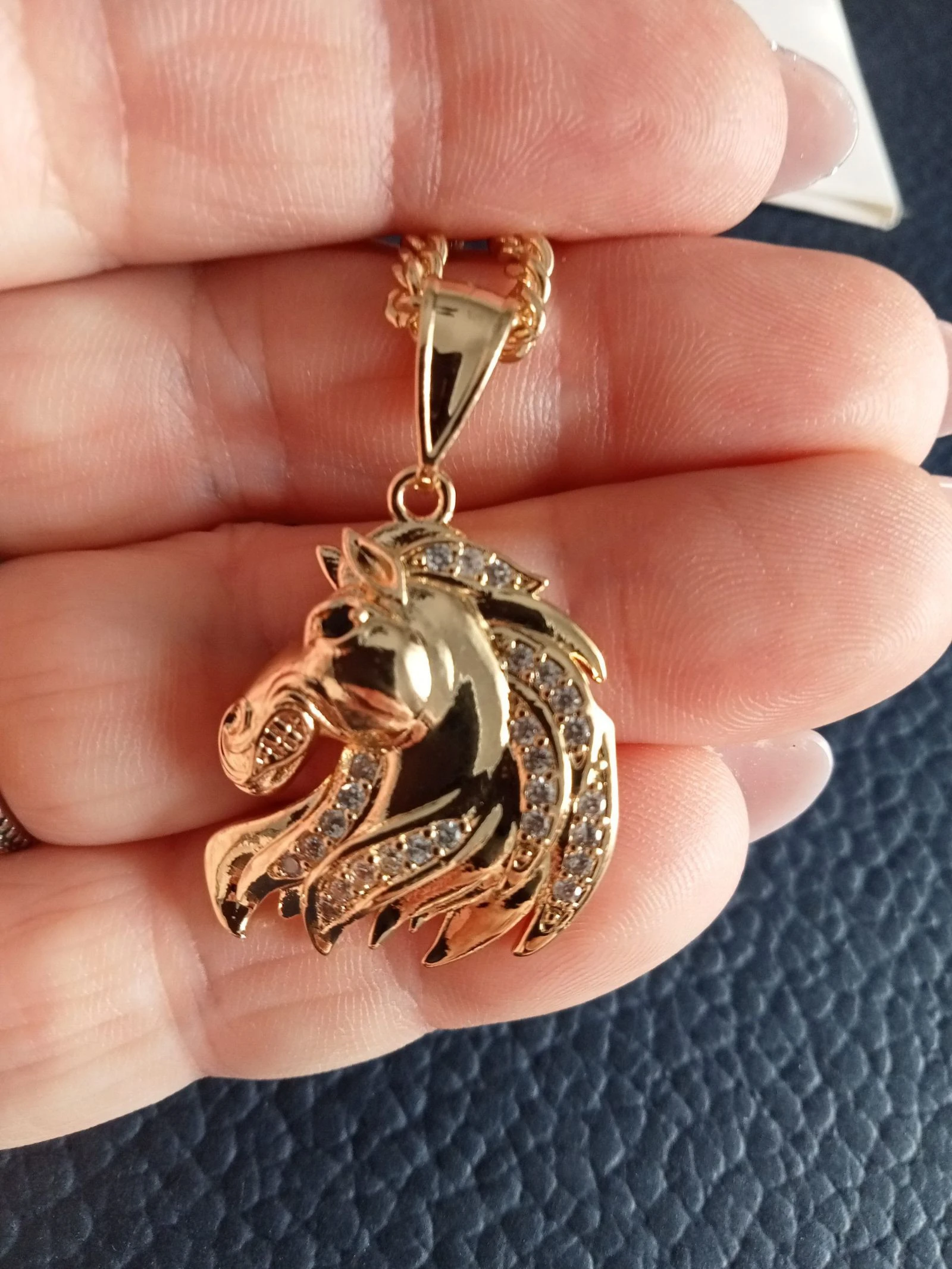 Colgante con cadena Caballo – photo 2